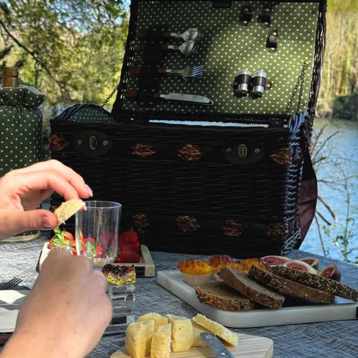 Picknickkorb Grün