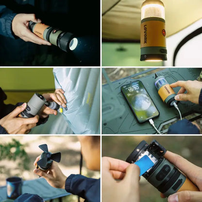 8-in-1 Camping-Kit Lovork